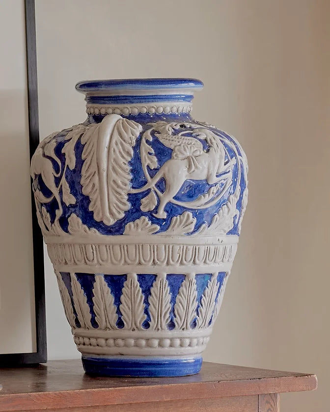 HAND PAINTED STUDIO VASE