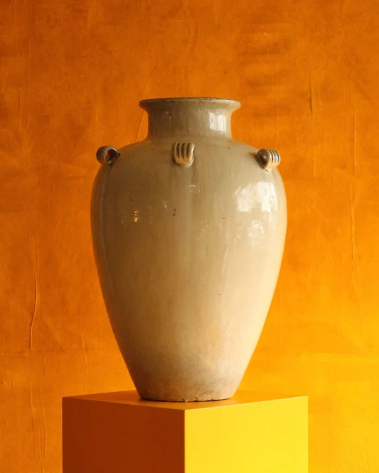 PAIR OF LARGE CERAMIC VASES