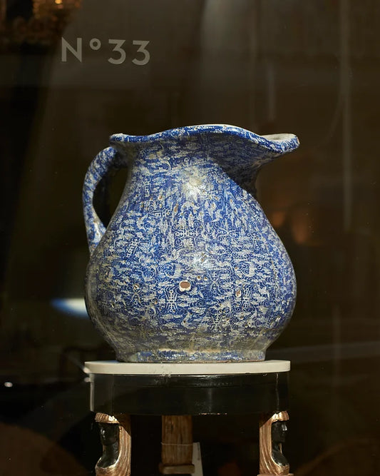 CHINOISERIE BLUE BAT JUGS