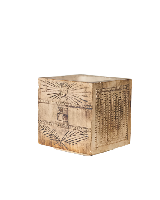 CERAMIC ELEMENTS BOX VASE