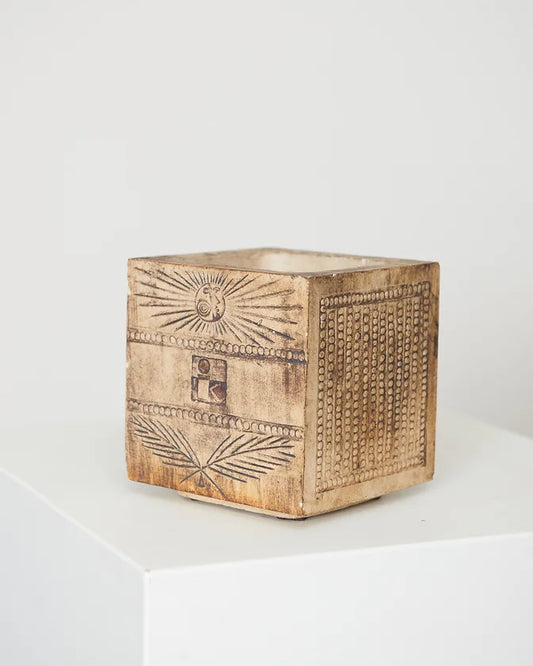 CERAMIC ELEMENTS BOX VASE