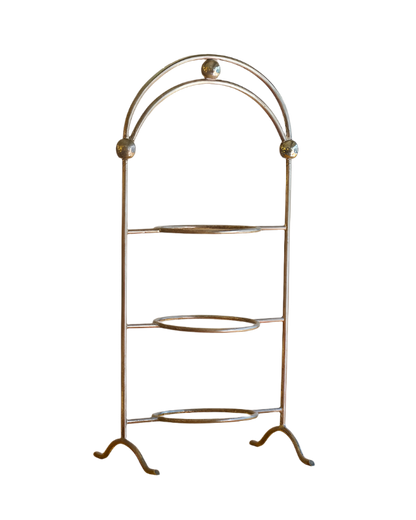 SCULPTURAL STEEL WINE STAND