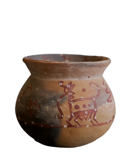 HAND PAINTED AZIENDA AGRICOLA VESSEL