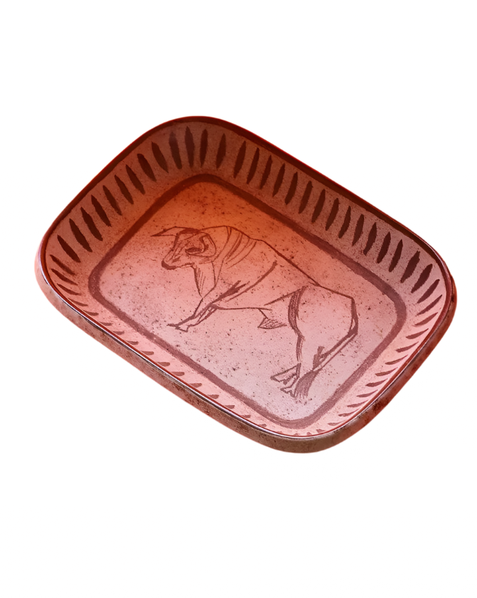 TORO CERAMIC DISH