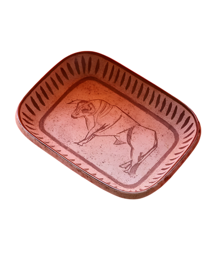 TORO CERAMIC DISH
