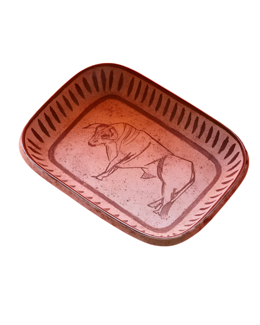 TORO CERAMIC DISH