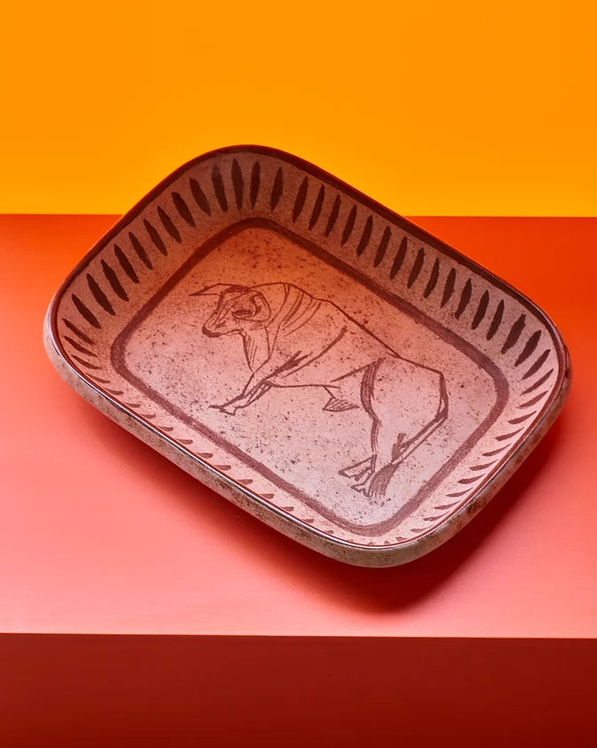 TORO CERAMIC DISH
