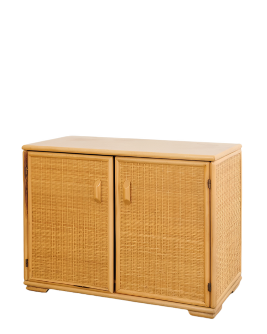 RATTAN CREDENZA
