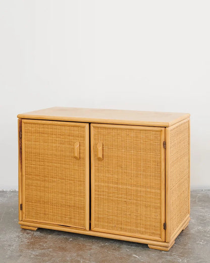 RATTAN CREDENZA