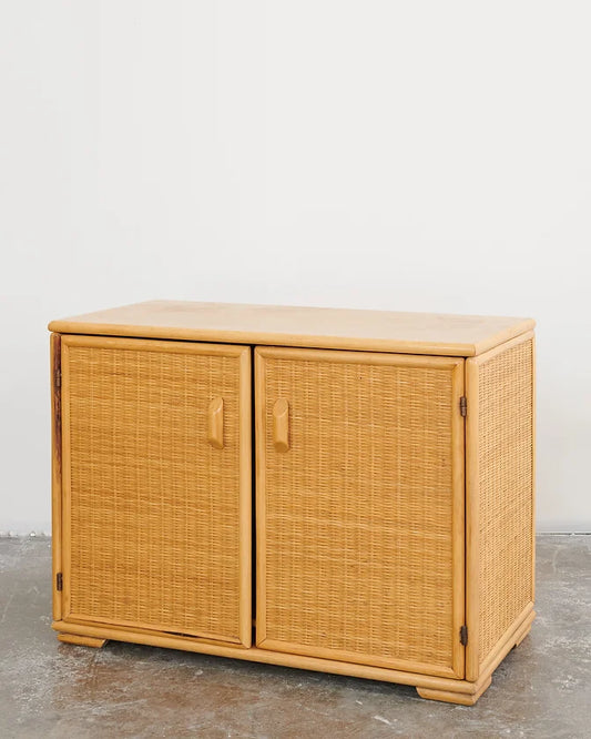 RATTAN CREDENZA