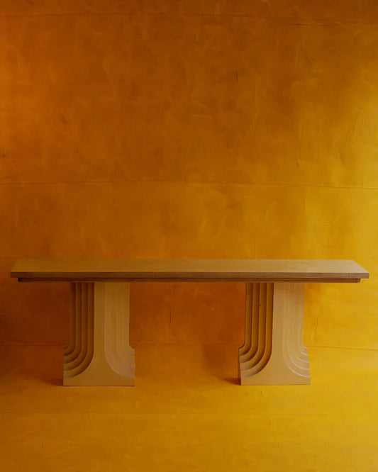 BONDWOOD COLOUMN CONSOLE TABLE