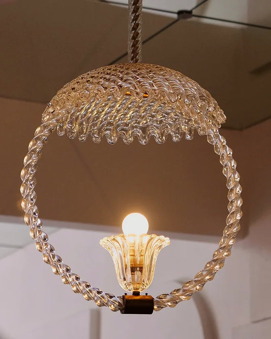 MURANO GLASS FOUNTAIN PENDANT