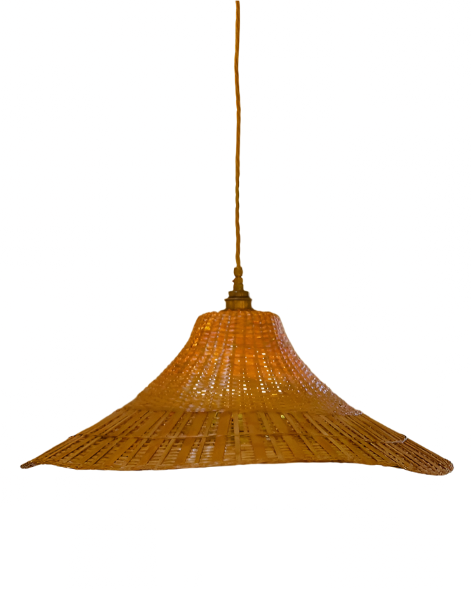 RATTAN PENDANT LIGHT