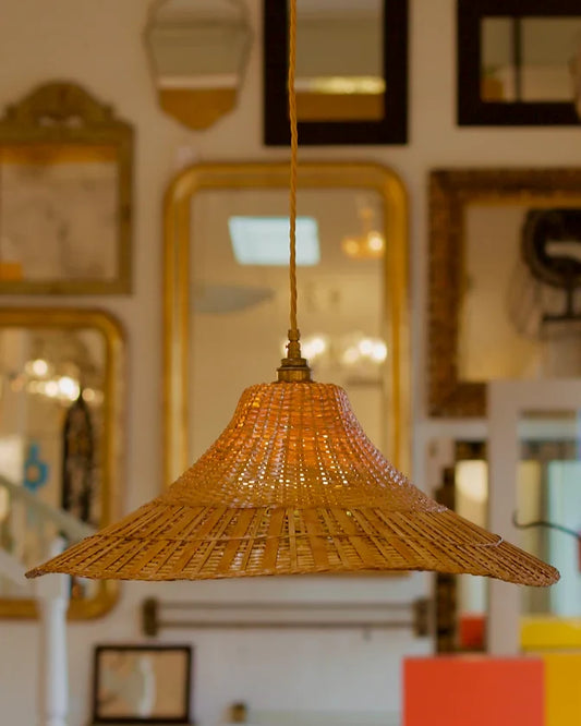 RATTAN PENDANT LIGHT