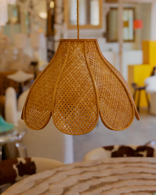 RATTAN PENDANT LIGHT
