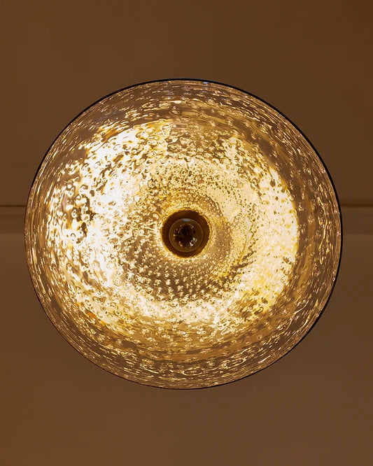SEEDED GLASS PENDANT LIGHTS