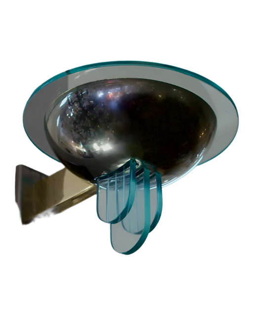 PAIR OF SATURN WALL LIGHTS