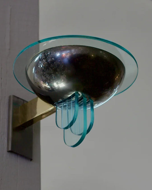 PAIR OF SATURN WALL LIGHTS