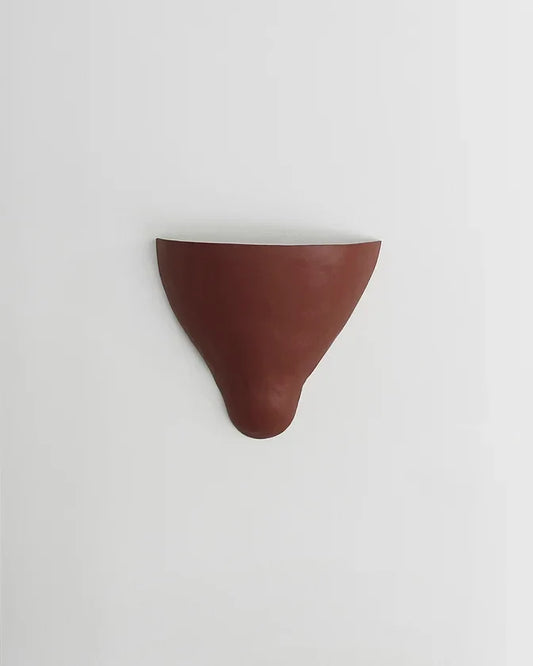 SCULPTURAL PAINTED STEEL SCONCES