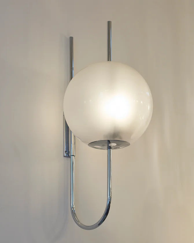 CHROME & PERSPEX SCONCES