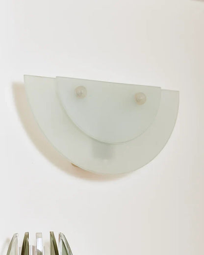 POST MODERN FROSTED GLASS SCONCES