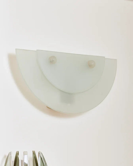 POST MODERN FROSTED GLASS SCONCES