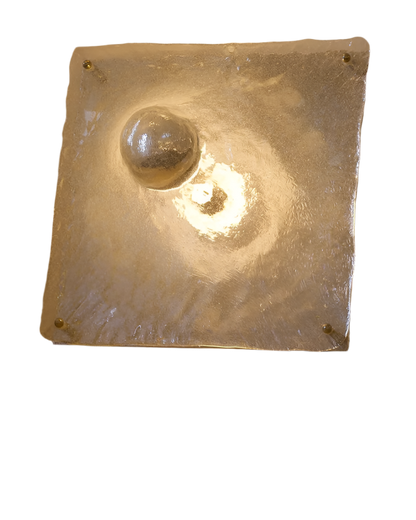 ABSTRACT MURANO GLASS FLUSH MOUNT