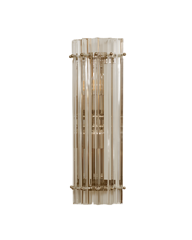 SMALL FLUTED MURANO GLASS SCONCES