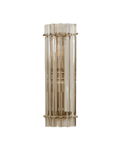 SMALL FLUTED MURANO GLASS SCONCES