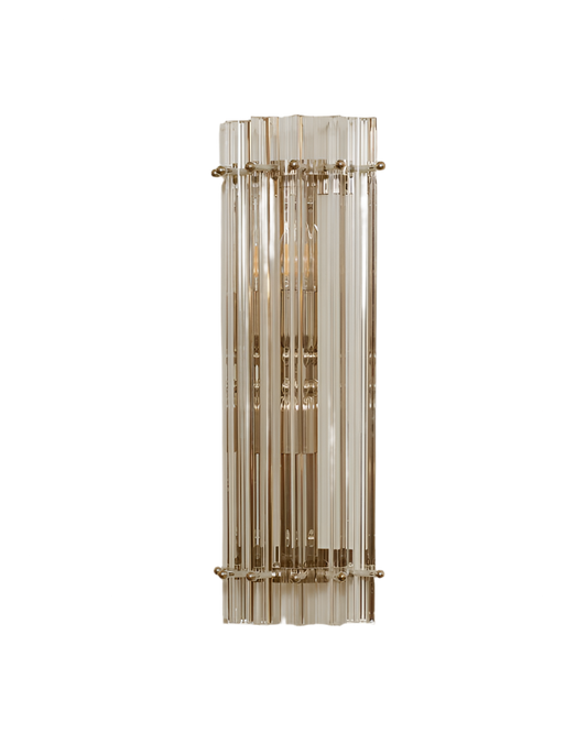 SMALL FLUTED MURANO GLASS SCONCES