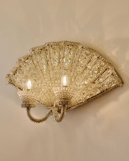 FANNED & ARMED BAROQUE SCONCES