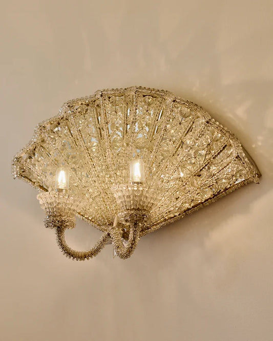 FANNED & ARMED BAROQUE SCONCES