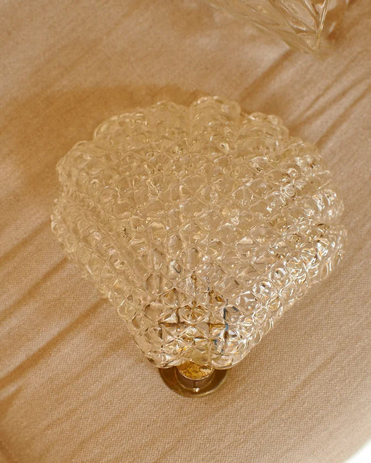 MURANO LEAF MOTIF SCONCE