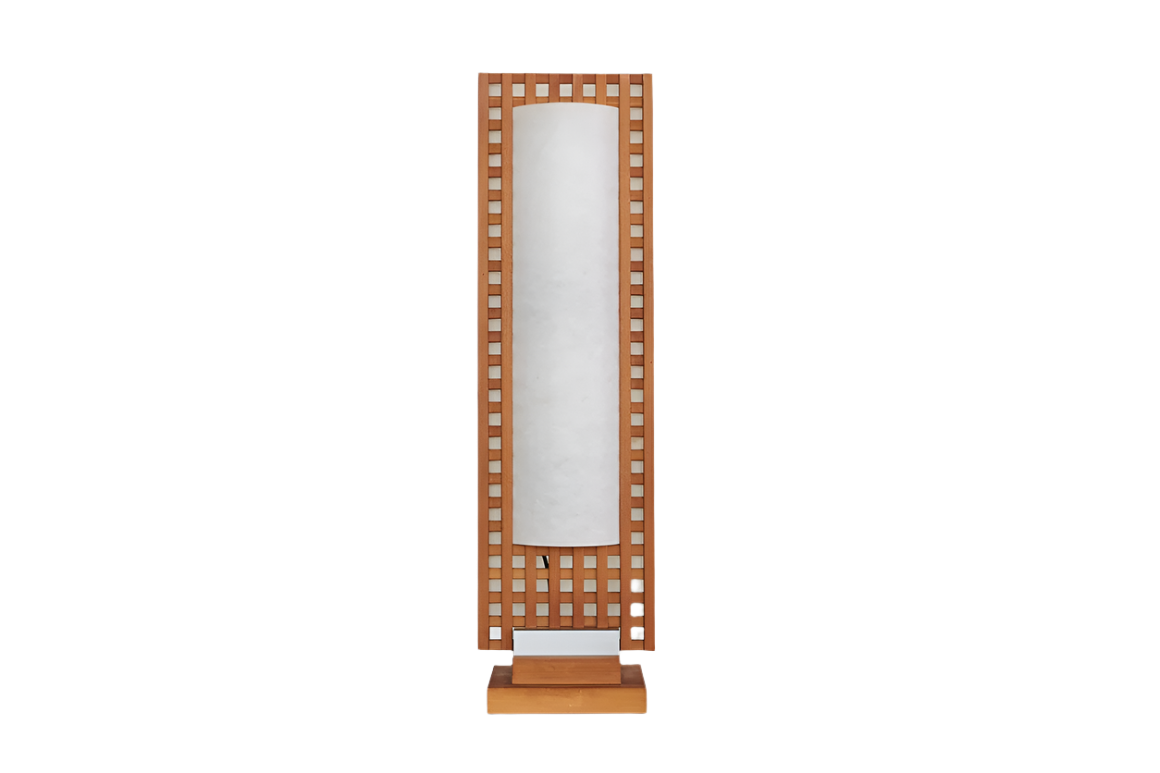 PARCHMENT WOVEN TABLE LAMP