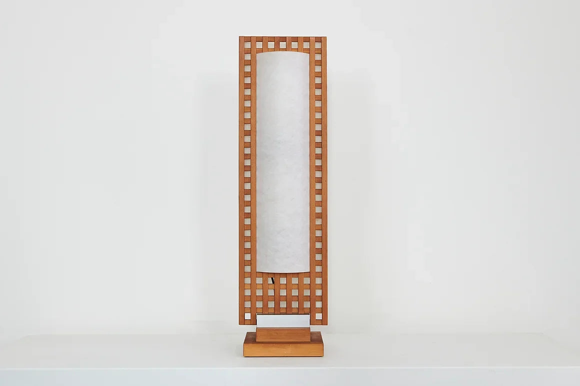 PARCHMENT WOVEN TABLE LAMP