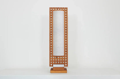 PARCHMENT WOVEN TABLE LAMP