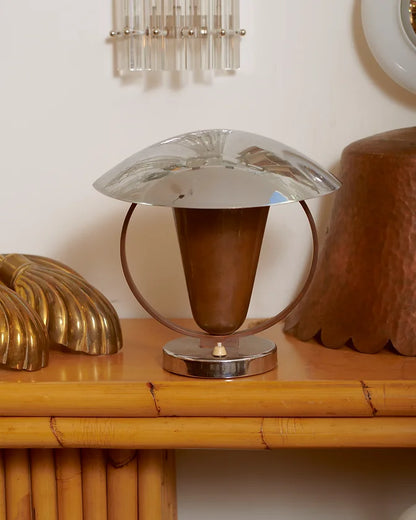 HALO CHROME TABLE LAMP