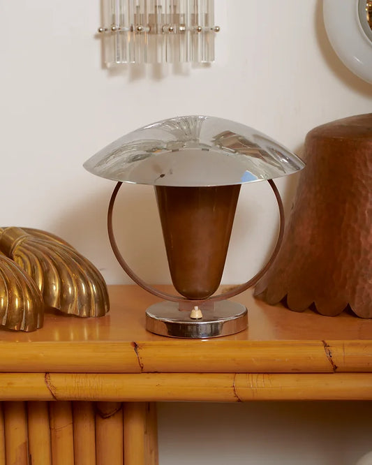 HALO CHROME TABLE LAMP