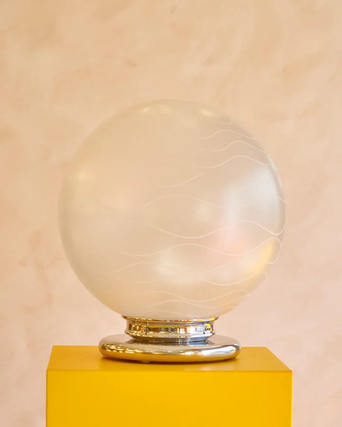 HAND PAINTED SWIRL LAMP