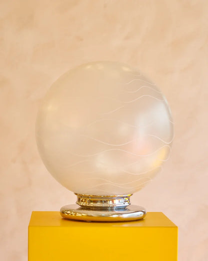HAND PAINTED SWIRL LAMP