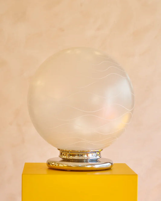HAND PAINTED SWIRL LAMP