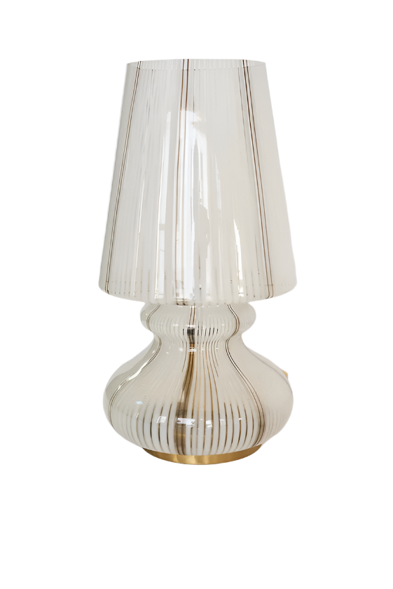 HAND BLOWN MURANO GLASS TABLE LAMP