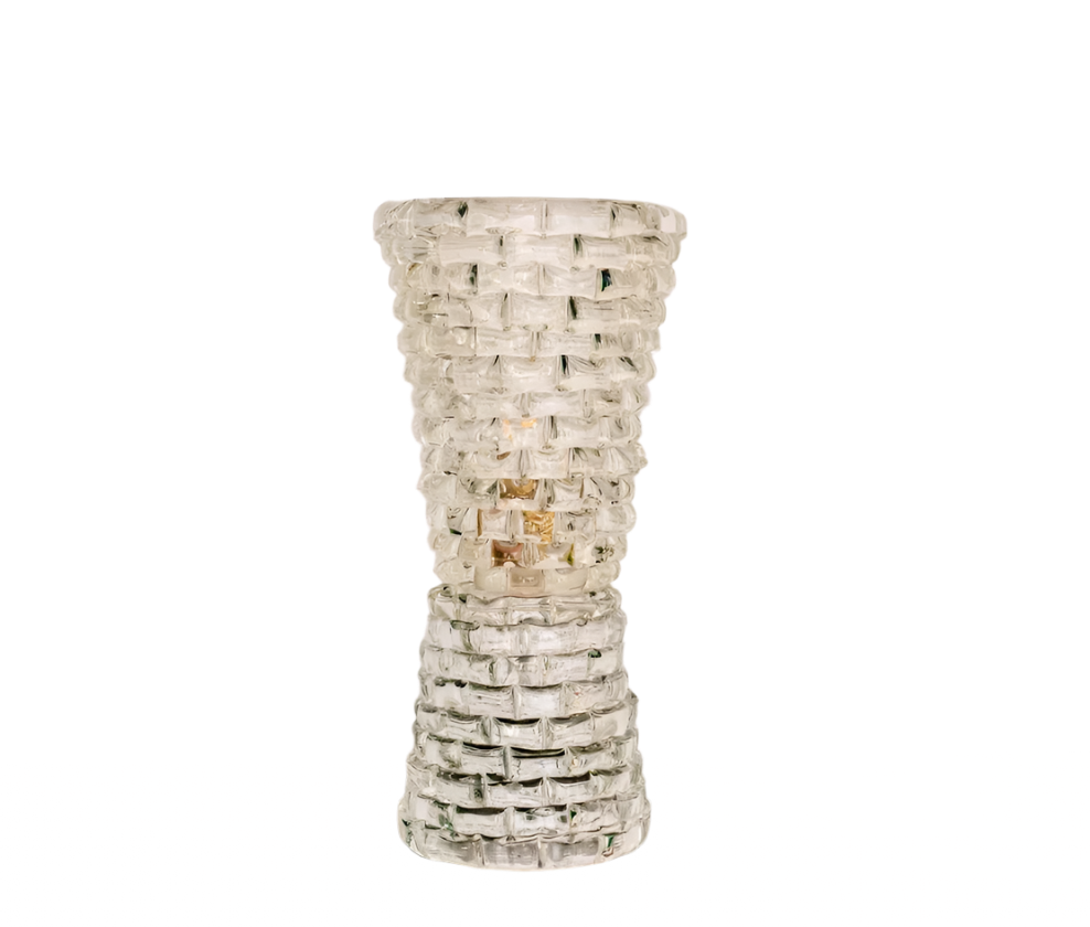 ROUNDED ROSTRATO MURANO GLASS TABLE LAMP