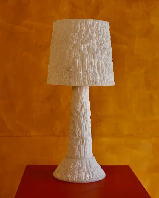 HAND CARVED ALABASTER TABLE LAMPS