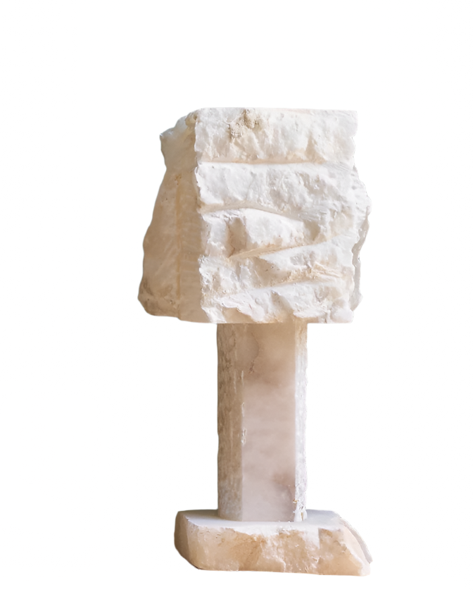 ALABASTER TABLE LAMP