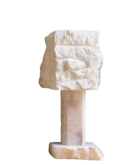 ALABASTER TABLE LAMP