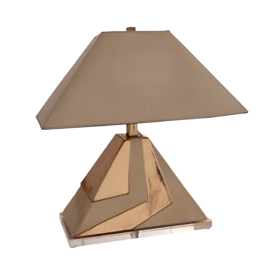 PYRAMID TABLE LAMP