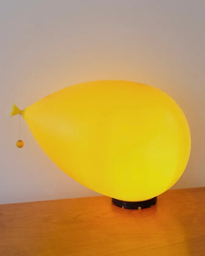 SET OF FIVE COLOURED BALLOON LIGHTS