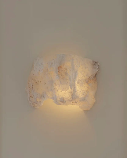 ALABASTER STONE SCONCES