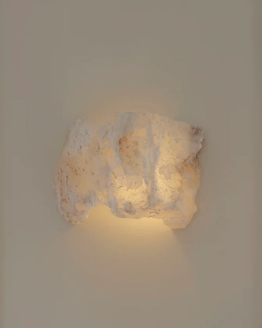ALABASTER STONE SCONCES